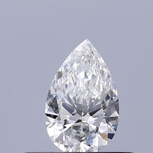 0.31 carat E-VVS1 Natūralus Pear Deimantas (1)