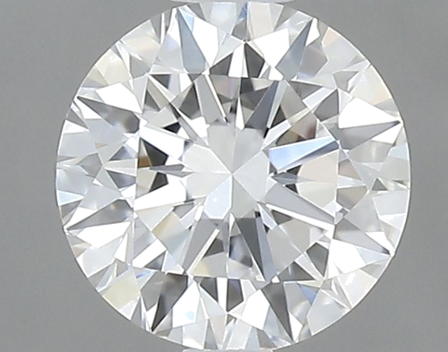 0.56 carat D-VVS1 Excellent cut Natūralus Round Deimantas (1)