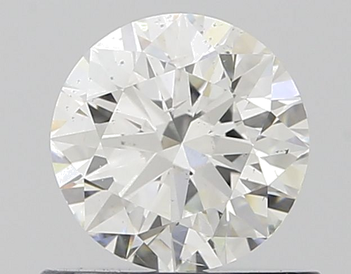 0.6 carat F-SI2 Excellent cut Natūralus Round Deimantas (1)
