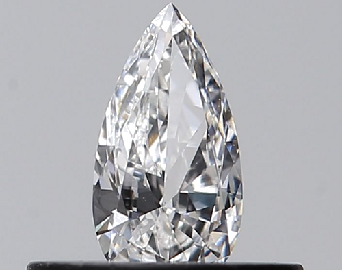 0.25 carat E-VVS2 Natūralus Pear Deimantas (1)