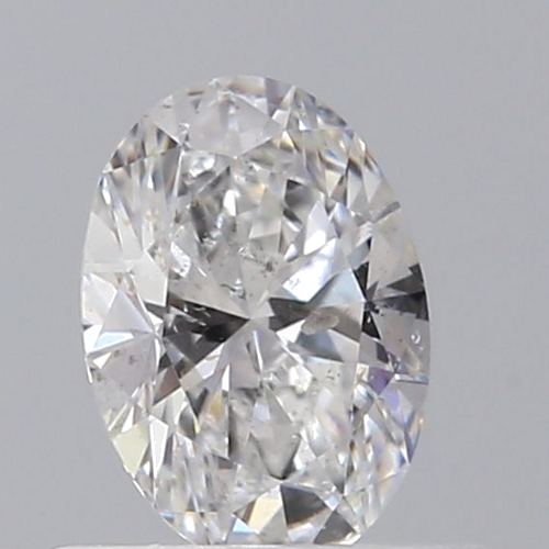 0.42 carat E-SI2 Natūralus Oval Deimantas (1)