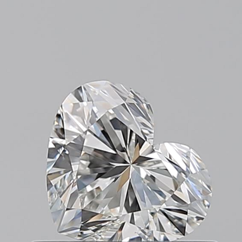 0.5 carat H-IF Natūralus Heart Deimantas (1)