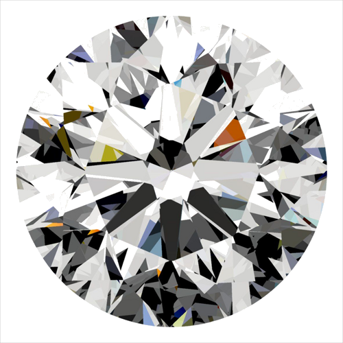 0.4 carat G-VVS1 Very Good cut Natūralus Round Deimantas (1)