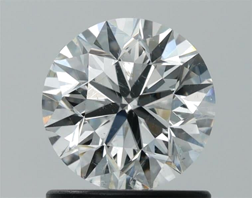 1.01 carat F-SI2 Very Good cut Natūralus Round Deimantas (1)