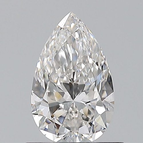 0.7 carat G-VVS2 Natūralus Pear Deimantas (1)