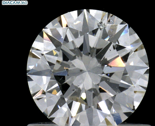 0.72 carat H-SI1 Excellent cut Natūralus Round Deimantas (1)