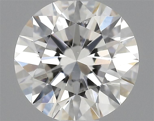 0.5 carat G-SI1 Excellent cut Natūralus Round Deimantas (1)