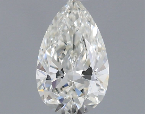 0.5 carat I-VVS1 Natūralus Pear Deimantas (1)
