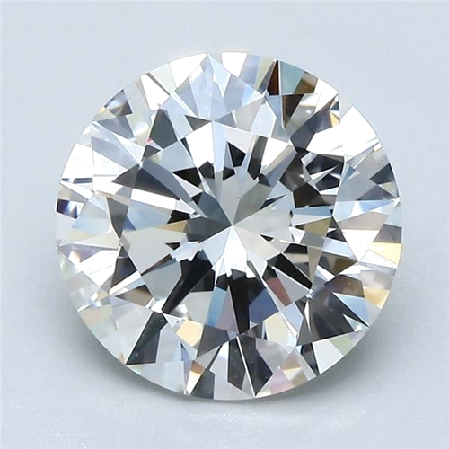3.34 carat H-VS1 Excellent cut Natūralus Round Deimantas (1)