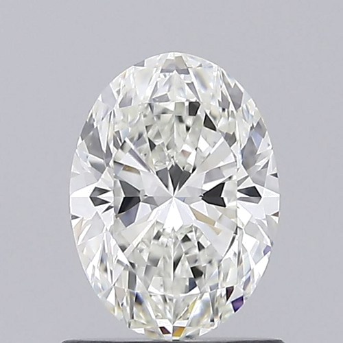 1.0 carat H-VS1 Natūralus Oval Deimantas (1)