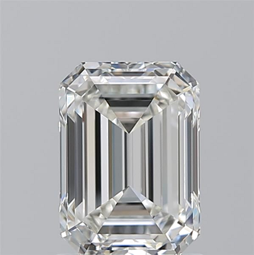 1.51 carat H-VVS1 Natūralus Emerald Deimantas (1)