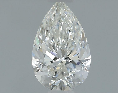 0.42 carat H-VS1 Natūralus Pear Deimantas (1)