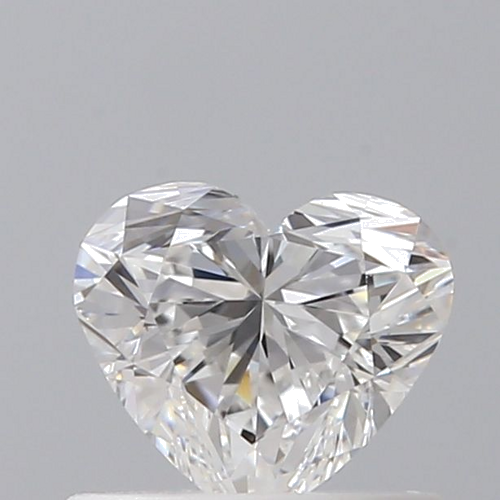 0.5 carat E-VS1 Natūralus Heart Deimantas (1)
