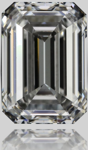 0.53 carat H-VVS2 Natūralus Emerald Deimantas (1)