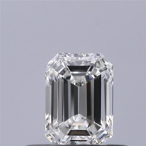 0.37 carat F-VVS1 Natūralus Emerald Deimantas (1)