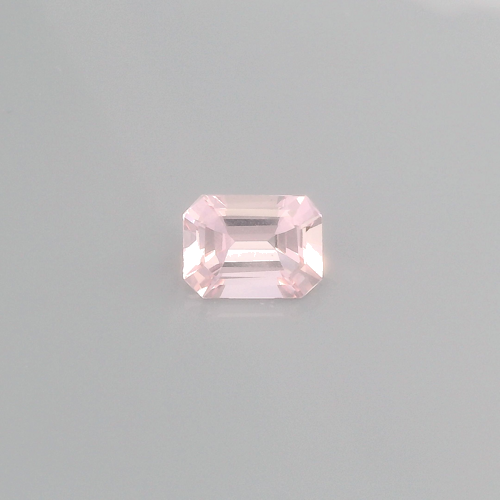 1.31 carat PINK STEP cut Octagonal Morganite (1)