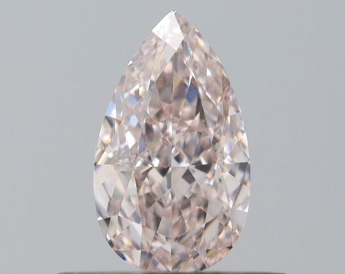 0.41 carat Light Pink-VVS2 Natūralus Pear Deimantas (1)