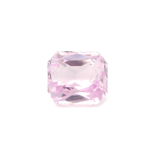 8.61 carat PINK Octagonal Kunzite (1)