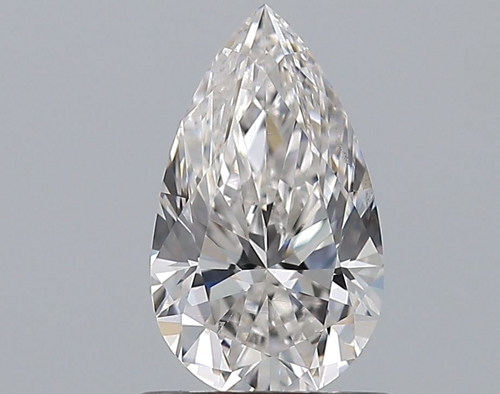 1.01 carat F-SI1 Natūralus Pear Deimantas (1)