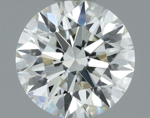 0.53 carat K-VS1 Excellent cut Natūralus Round Deimantas (1)