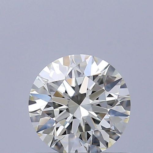 0.5 carat K-VVS1 Excellent cut Natūralus Round Deimantas (1)