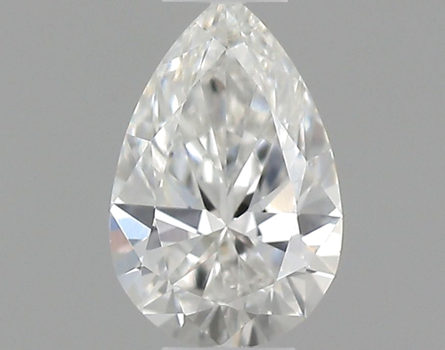 0.23 carat F-VVS1 Natūralus Pear Deimantas (1)