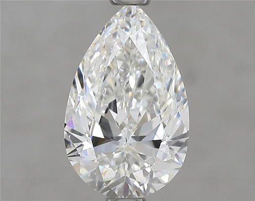 1.51 carat G-SI2 Natūralus Pear Deimantas (1)