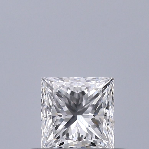 0.31 carat D-VVS2 Natūralus Princess Deimantas (1)