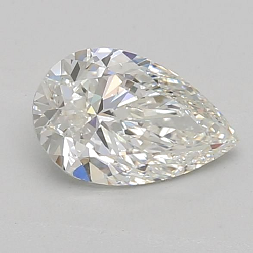 1.01 carat H-SI1 Natūralus Pear Deimantas (1)