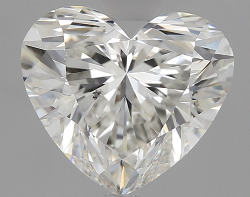 1.81 carat H-SI1 Natūralus Heart Deimantas (1)