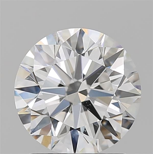 1.61 carat F-SI1 Excellent cut Natūralus Round Deimantas (1)