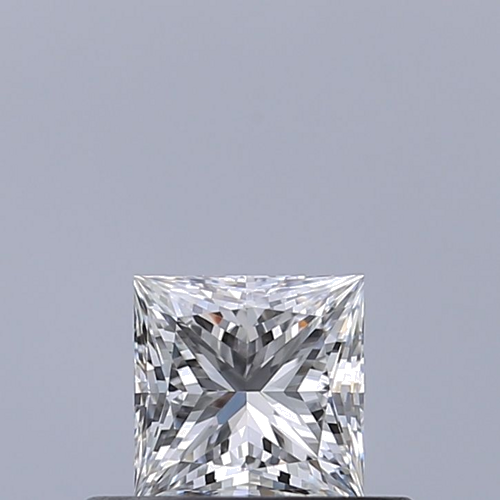 0.39 carat E-VVS2 Natūralus Princess Deimantas (1)