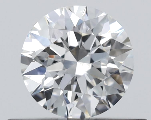 0.41 carat F-VVS2 Excellent cut Natūralus Round Deimantas (1)
