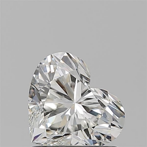 1.01 carat H-VVS2 Natūralus Heart Deimantas (1)