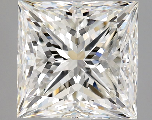 3.01 carat I-VS2 Natūralus Princess Deimantas (1)