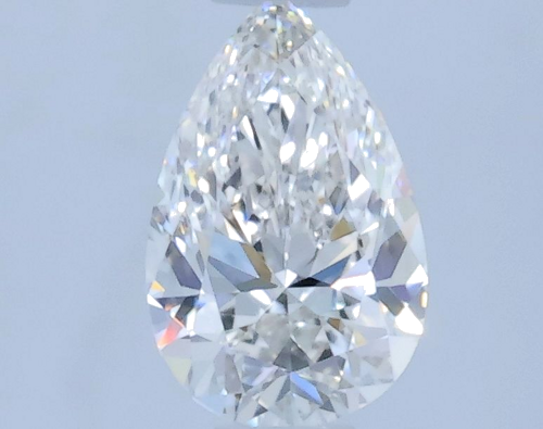 0.43 carat G-IF Natūralus Pear Deimantas (1)