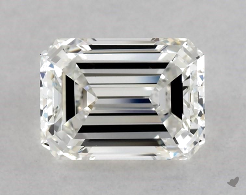 1.51 carat F-VVS1 Natūralus Emerald Deimantas (1)