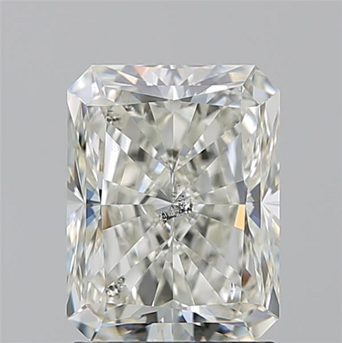 2.05 carat J-SI2 Natūralus Radiant Deimantas (1)