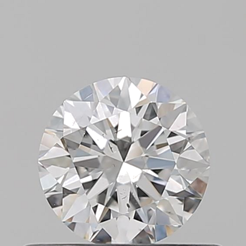 0.5 carat F-SI1 Excellent cut Natūralus Round Deimantas (1)