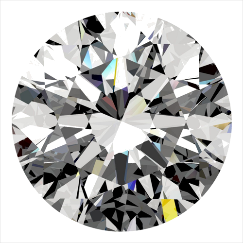 0.4 carat I-VVS2 Excellent cut Natūralus Round Deimantas (1)