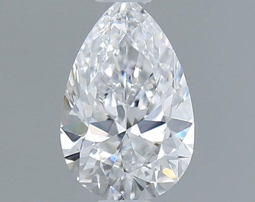 0.41 carat D-SI1 Natūralus Pear Deimantas (1)