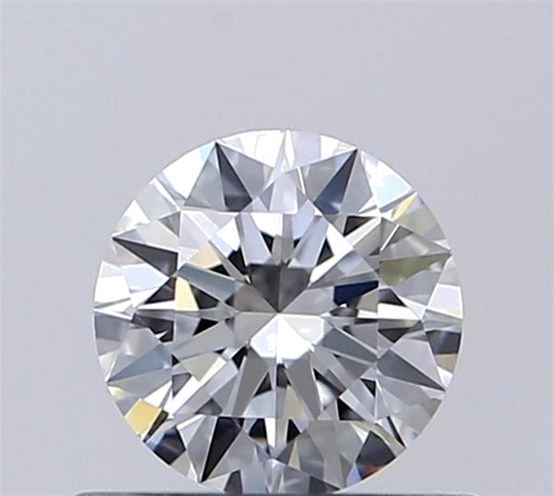0.5 carat F-VVS2 Excellent cut Natūralus Round Deimantas (1)