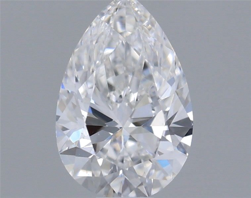 0.47 carat E-VS2 Natūralus Pear Deimantas (1)
