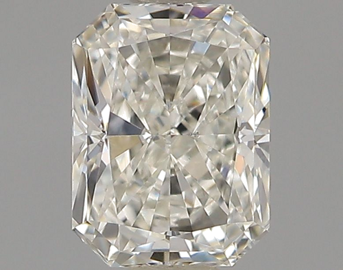 0.51 carat I-VVS2 Natūralus Radiant Deimantas (1)