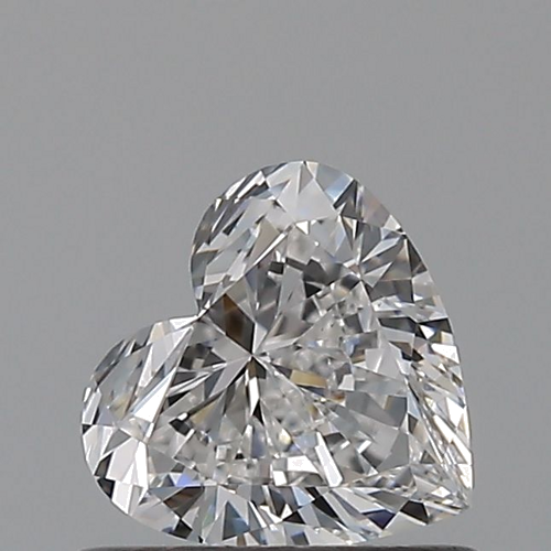 0.5 carat E-VVS2 Natūralus Heart Deimantas (1)
