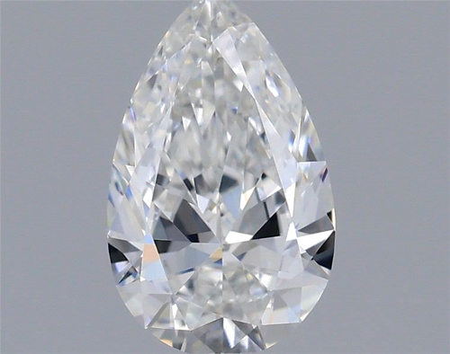 0.31 carat E-VVS2 Natūralus Pear Deimantas (1)