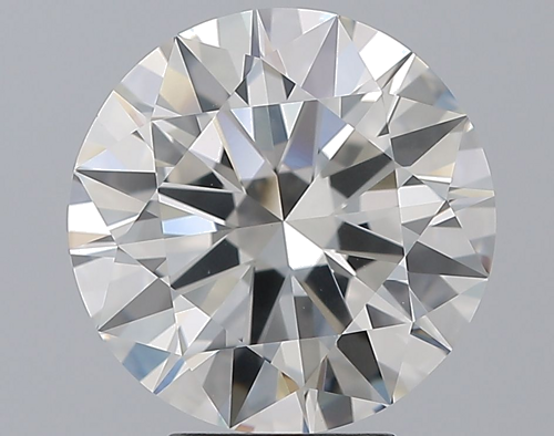 5.01 carat H-SI1 Excellent cut Natūralus Round Deimantas (1)