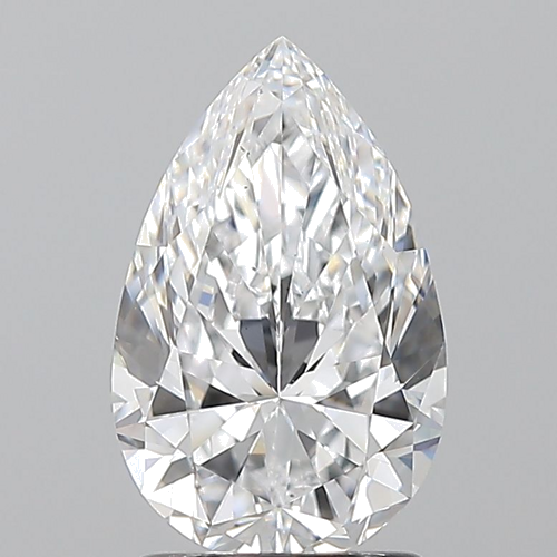 1.73 carat D-VS2 Natūralus Pear Deimantas (1)