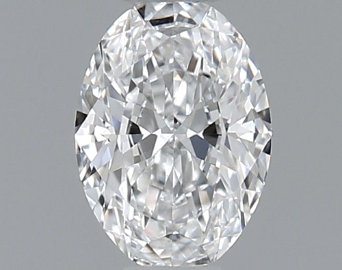0.4 carat D-VS2 Natūralus Oval Deimantas (1)