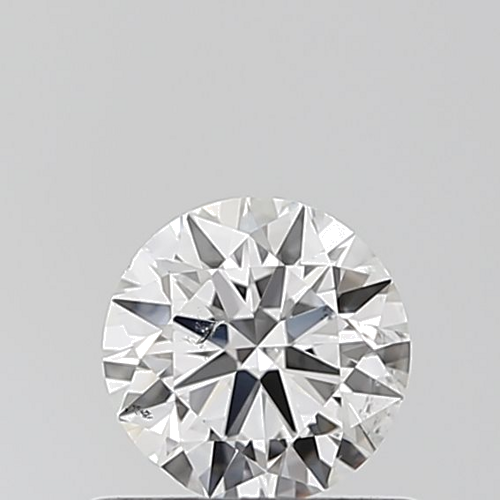 0.5 carat F-SI1 Excellent cut Natūralus Round Deimantas (1)